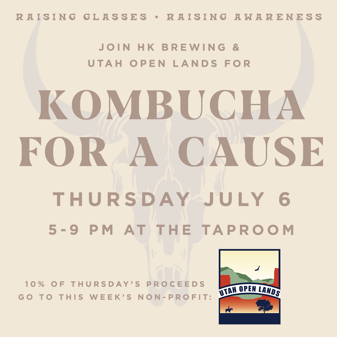 Kombucha for a Cause with Utah Open Lands