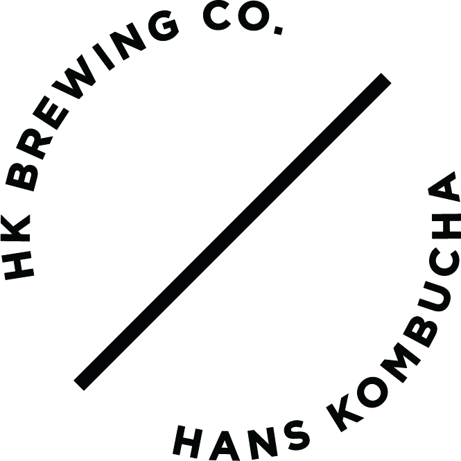 HK Brewing Collective and Han's Kombucha Logo