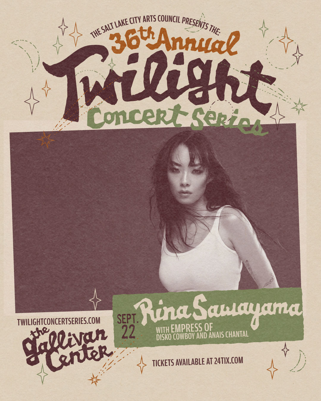 Han's Kombucha and HK Brewing Collective Cocktails at Salt Lake's Twilight Concert Series with Rina Sawayama
