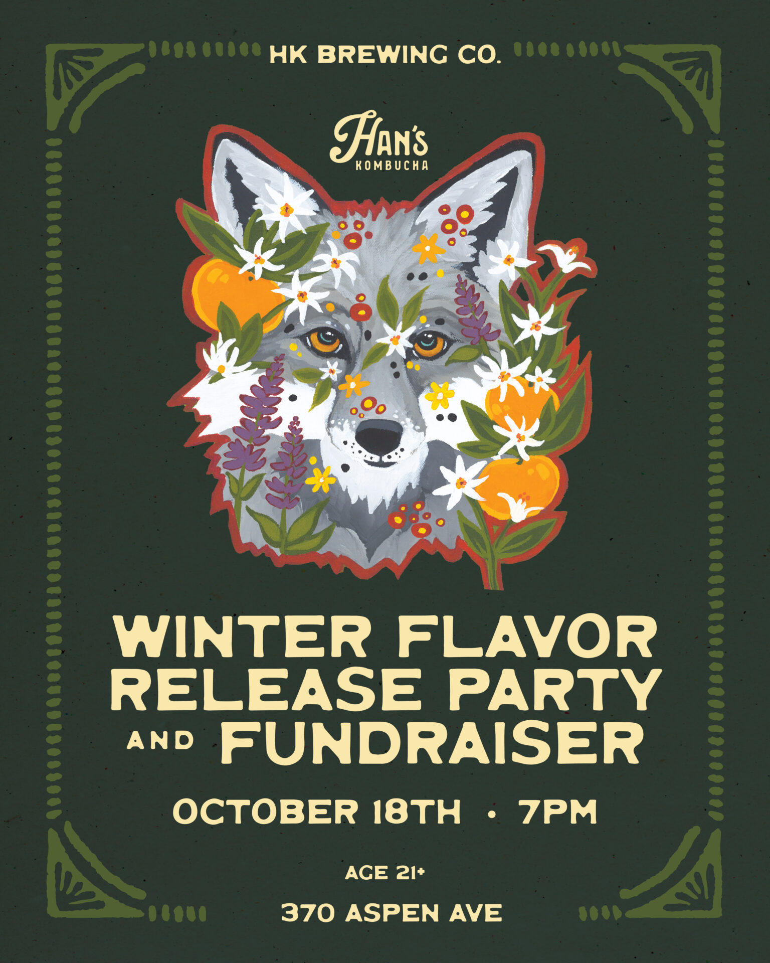 Parker Power Winter Flavor Release Party and Fundraiser