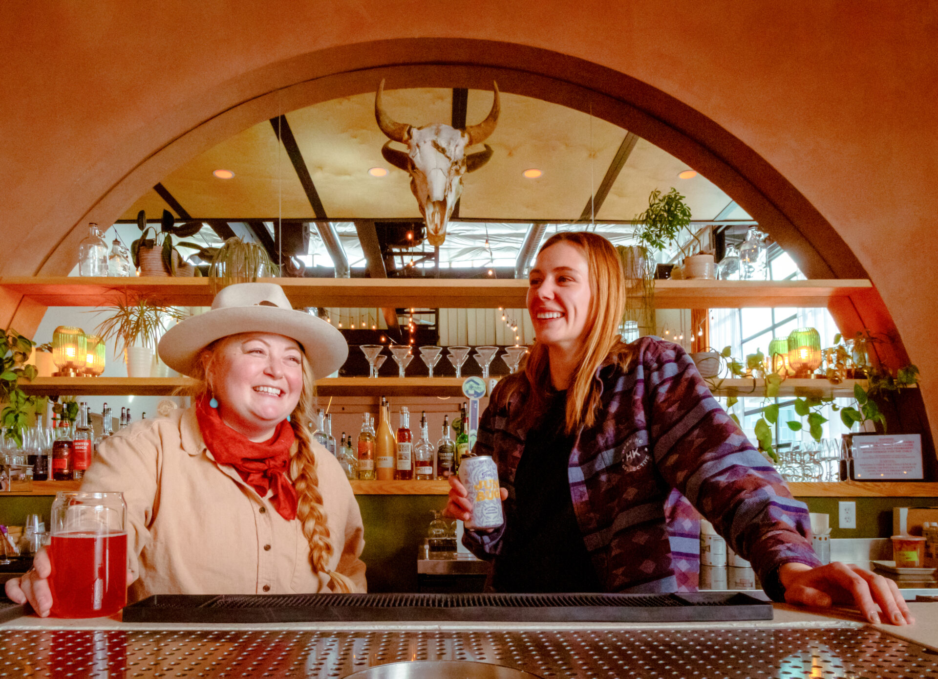 Kate and Hannah, Co-owners of HK Brewing Co