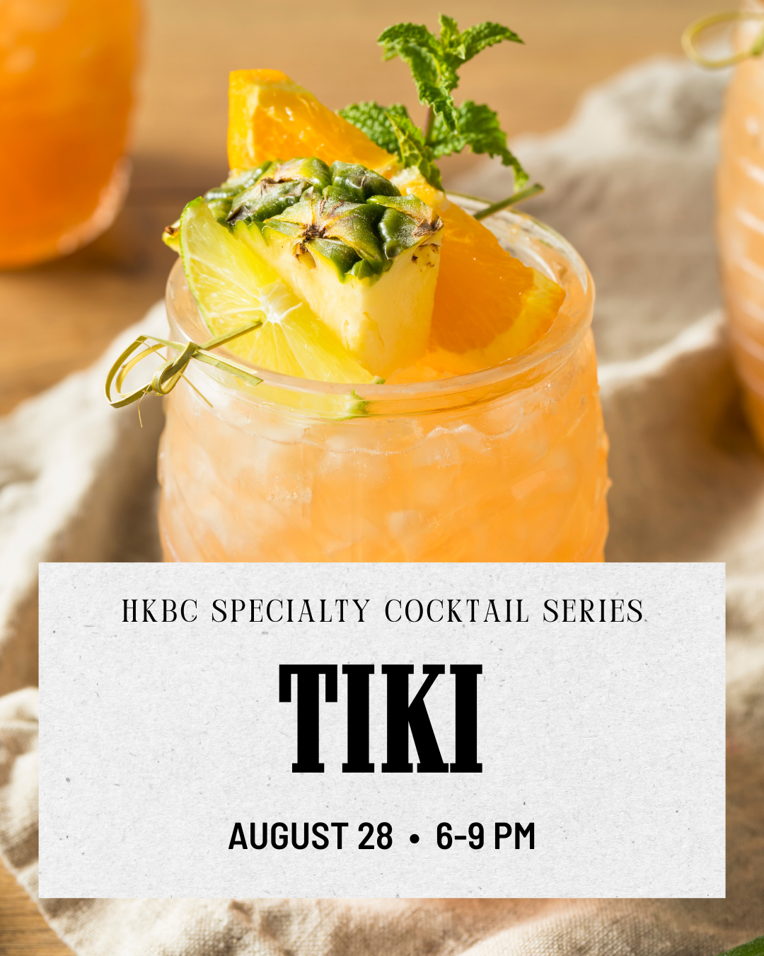 Specialty Cocktail Night – Tiki